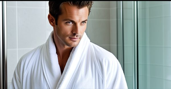 Peignoir éponge homme : alliez confort et élégance à la maison